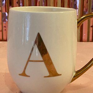 A Lettered Coffee Mug